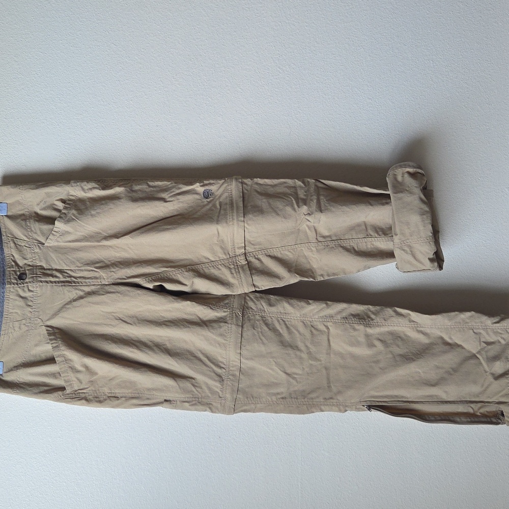Convertible Hukubg Pants Tan Size 8 Travel Fishing Womens - Picture 3 of 14